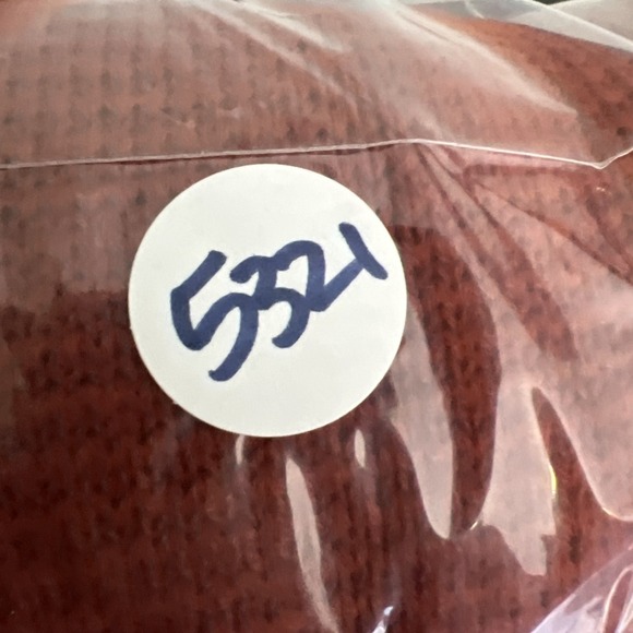 Vintage 70s Long Cardigan Sweater Jacket Sz M Burt Orange Mod MCM Luxury Quiet - Picture 11 of 11